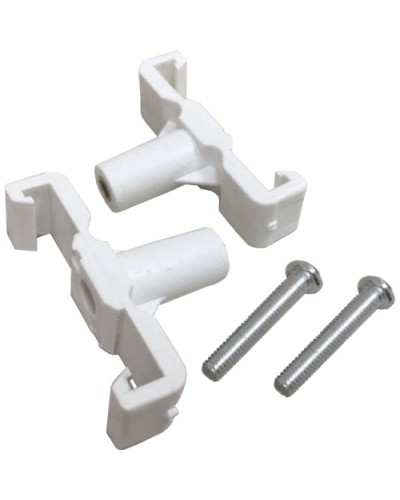 Комплект фиксаторов для установки суппорта в короб 120х50 мм, 2 шт. LANMASTER (LAN-CT120-FRM-FIX) в Домодедово Аксессуары для лотков Pintop.ru