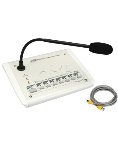 Станция настольная микрофонная JDM RC-610 в Домодедово Микрофонные консоли и микрофоны Pintop.ru