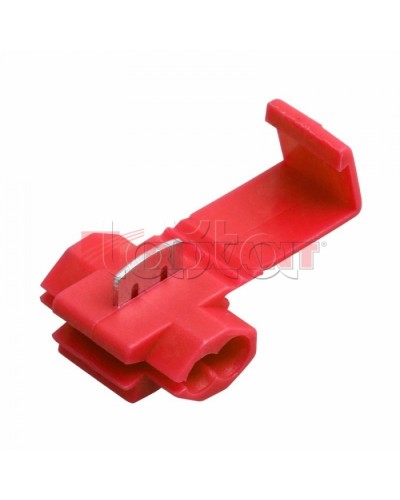 Ответвитель 0.5-1.0мм² (KW-3, 3MR (LT-215)) красный (100шт/уп) REXANT 08-0761 в Домодедово Аксессуары для кабель-канала Pintop.ru