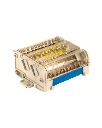 Колодка клеммная распределительная 2p 5х6/2х7,5 мм DKC BD10072 в Домодедово Клеммные колодки Pintop.ru