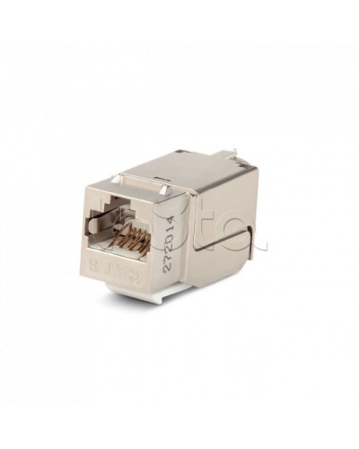 Вставка формата Keystone Jack Hyperline (KJ9-8P8C-C6-90-SH-F) в Домодедово Кроссы оптические Pintop.ru