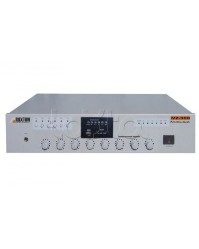 Микшер-усилитель ROXTON MZ-360 в Домодедово Система оповещения и трансляции Roxton Pintop.ru