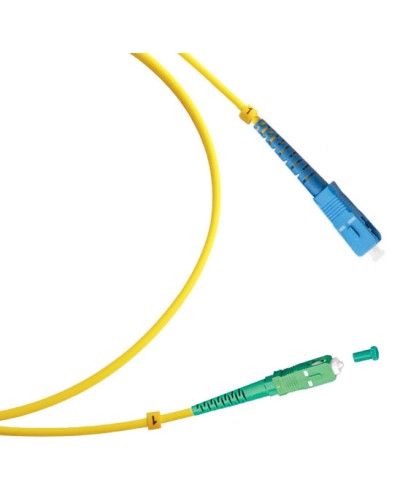 Шнур оптический Cabeus FOP(s)-9-SC/APC-SC/UPC-1m в Домодедово Патч-корды оптические Pintop.ru
