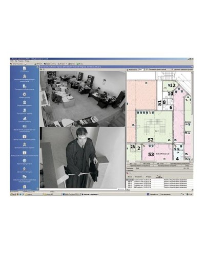 ПО Модуль Центральный пост PERCo-SM13 в Домодедово Сетевая СКУД Perco Pintop.ru