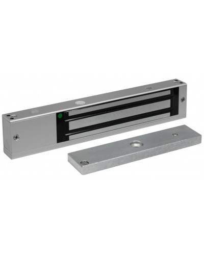 Smartec ST-EL260DL-SL - Электромагнитный замок, внутреннее исполнение, СИД, датчик положения двери, усилие 260-280 кг. в Домодедово Электромеханические замки Pintop.ru