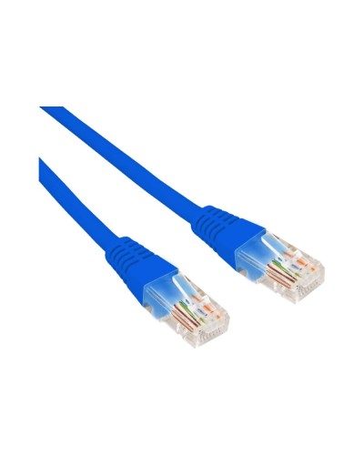 Патч-корд U/UTP, CAT 6, RJ45-RJ45, 26AWG, LSZH, синий, 0,3м REXANT 02-0294-03 в Домодедово Патчкорды (медные) Pintop.ru