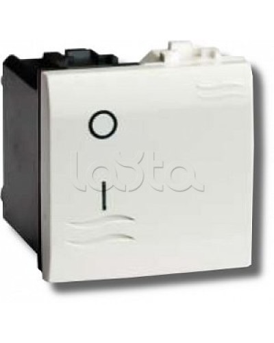 Выключатель двухполюсный белый 2 мод в Домодедово Аксессуары для стоек и шкафов Pintop.ru