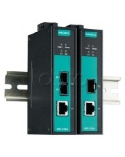 Медиаконвертер Gigabit Ethernet 10/100/1000BaseTX в 100/1000Base (SC) Moxa IMC-21GA-LX-SC в Домодедово Медиаконвертеры Pintop.ru
