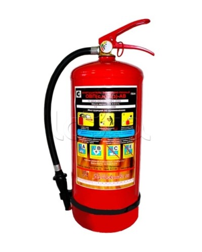 Огнетушитель воздушно-пенный Ярпожинвест ОВП-10(з) в Домодедово Огнетушители Pintop.ru