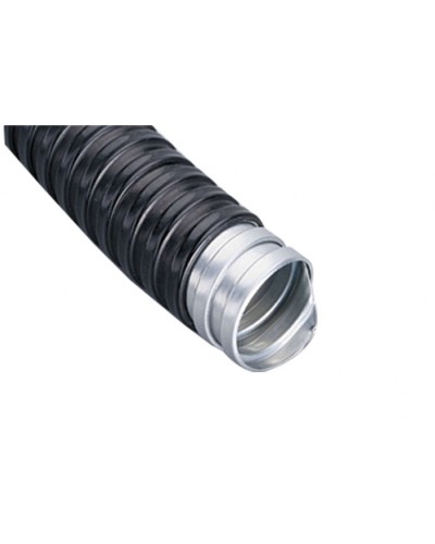 Металлорукав нг ПВХ РЗ-ЦП - 25 с протяжкой (20 м) EKF PROxima (mrzp-25-20) в Домодедово Металлорукав Pintop.ru