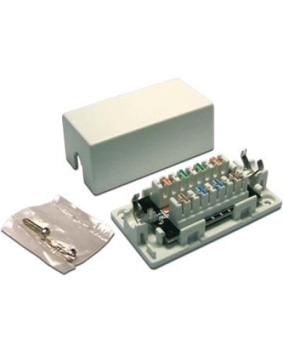 Модуль соединительный неэкранированный LANMASTER LAN-CNB-UTP5E в Домодедово Проходные адаптеры Pintop.ru