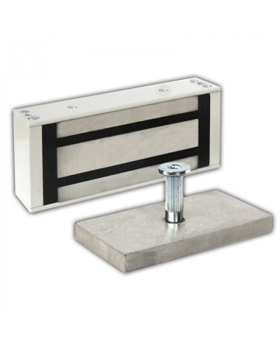 Замок электромагнитный Олевс М1-500 белый в Домодедово Электромагнитные замки Pintop.ru