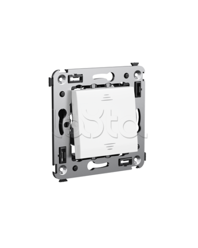 Выключатель одноклавишный в стену, Avanti, Ванильная дымка DKC 4405103 в Домодедово Аксессуары для стоек и шкафов Pintop.ru