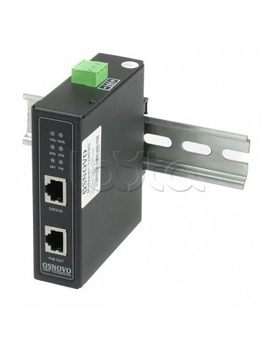 PoE-инжектор OSNOVO Midspan-1/903G(Booster) в Домодедово Блоки питания для кожухов и камер Pintop.ru