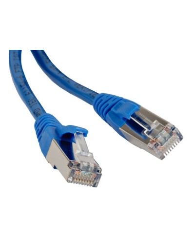 Патч-корд F/UTP Hyperline PC-LPM-STP-RJ45-RJ45-C6-5M-LSZH-BL в Домодедово Патчкорды (медные) Pintop.ru