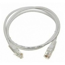 Патч-корд RJ45 - RJ45, 4 пары, FTP, категория 6A, 1.5 м, серый, LSZH LANMASTER LAN-PC45/S6A-1.5-GY
