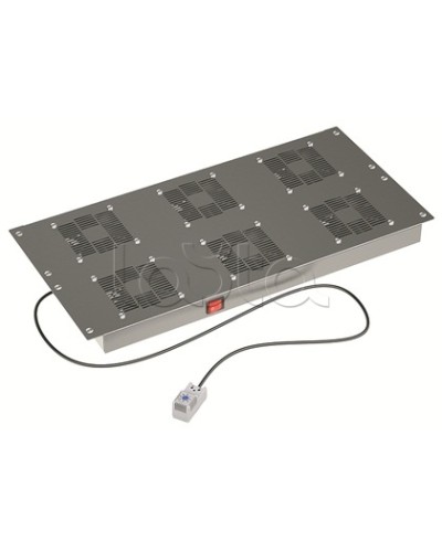 Потолочный вентиляторный модуль, с термостатом 6 вент. для крыши Ш= 600мм DKC R5VSIT6006FT в Домодедово Вентиляторные модули Pintop.ru