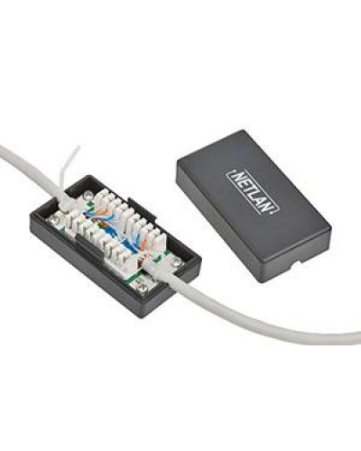 Соединитель кабельный типа IDC-IDC (KRONE) кат.5е (10 шт/уп) NETLAN EC-UCB-IDC-UD2-BK-10 в Домодедово Коннекторы Pintop.ru