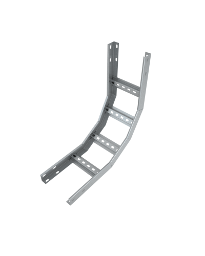 Угол лестничный вертикальный внутренний 90 гр. 100х200х1,2 мм Быстрый монтаж HD85 КМ-профиль (LNLS90-100-200-1.2 HD85) в Домодедово Аксессуары для лотков Pintop.ru