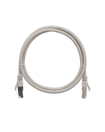 Шнур коммутационный 2хRJ45/8P8C S/FTP кат.6 (NMC-PC4SE55B-030-GY) NIKOMAX (3 м) в Домодедово Патчкорды (медные) Pintop.ru