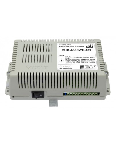 Блок управления Vizit БУД-430M в Домодедово Блоки управления многоабонентные Pintop.ru