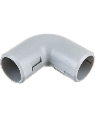 CI32G Угол 90 гр.(2част.) для труб D32мм, белый (1уп = 10шт) Экопласт (41232-10W) в Домодедово Повороты, муфты, тройники Pintop.ru