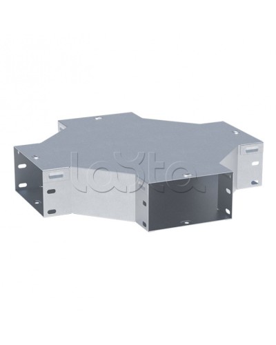 Ответвитель крестообразный 50х300-1,2 мм HDZ EKF (x5030008-1,2-HDZ) в Домодедово Аксессуары для лотков Pintop.ru