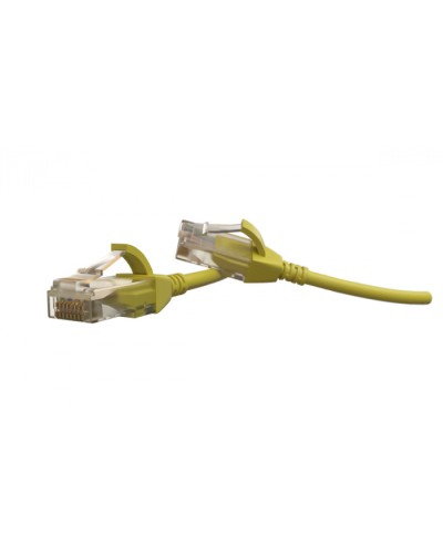 Патч-корд U/UTP Hyperline (PC-LPT-UTP-RJ45-RJ45-C6-3M-LSZH-YL) в Домодедово Патчкорды (медные) Pintop.ru