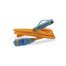 Патч-корд U/UTP Hyperline PC-LPM-UTP-RJ45-RJ45-C6-1M-LSZH-OR