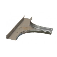 Ответвитель Т-образный горизонтальный плавный Hyperline RST-TTS-200-80-0,8-R100-SZ