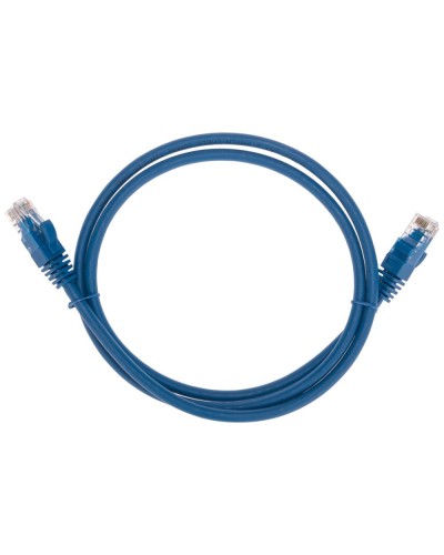 Патч-корд U/UTP, CAT 6, RJ45-RJ45, 26AWG, LSZH, синий, 1м REXANT 02-0294-1 в Домодедово Патчкорды (медные) Pintop.ru