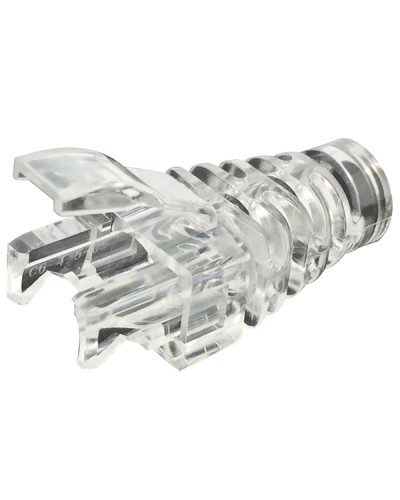 Гибкий хвостовик Q-PLUG, 6,0 мм, без цвета, упаковка 50 штук Eurolan (13A-00-11WT) в Домодедово Коннекторы и разъемы Pintop.ru