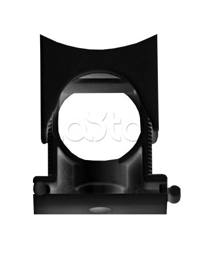 Держатель с крышкой DN10-17мм, полиамид,чёрный DKC (PASW1017N) в Домодедово Держатели, клипсы, скобы Pintop.ru