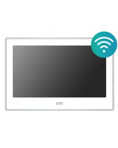 Монитор видеодомофона CTV-M5702NG белый в Домодедово Абонентские видеоустройства Pintop.ru