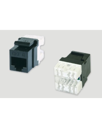 Модуль Keystone Jack RJ45, категория6, неэкранированный Eurolan 16B-U6-03BL в Домодедово Коннекторы Pintop.ru