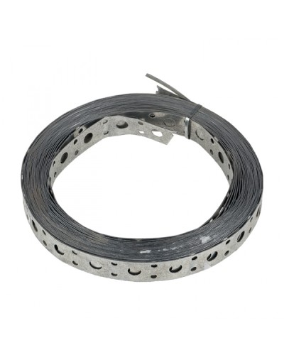 Лента перфорированная монтажная прямая 12х0,55 (25 м) EKF (lpm12x0.55) в Домодедово Стяжки-хомуты Pintop.ru