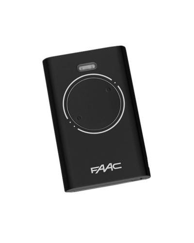 Брелок-передатчик 2-канальный Faac 7870071 (черный) в Домодедово Устройства радиоуправления для шлагбаумов и автоматики Pintop.ru
