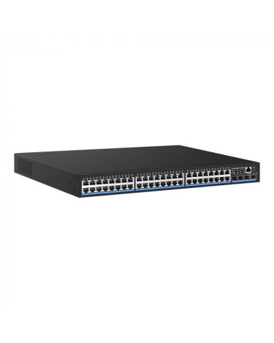 Управляемый L3 PoEкоммутатор на 48xGE RJ-45 c PoE + 4х10G SFP+ порта NST NS-SW-48G4G10-PL в Домодедово Коммутаторы Pintop.ru