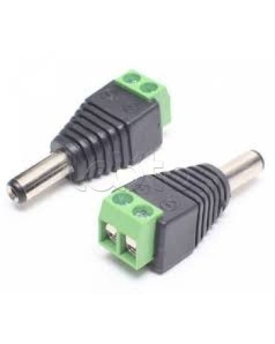 Разъем питания штекер 2,1х5,5 с клеммной колодкой (50шт/уп) PROCONNECT 14-0314-4 в Домодедово Коннекторы Pintop.ru