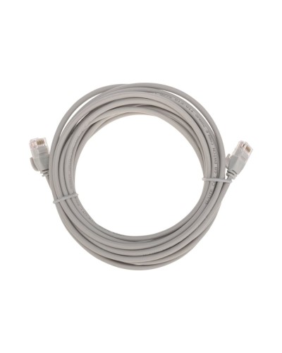 Патч-корд U/UTP, CAT 6A (10G), RJ45-RJ45, 28AWG, LSZH, серый, 5м REXANT 02-0380-5 в Домодедово Патчкорды (медные) Pintop.ru