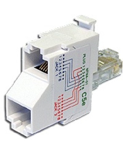 T-адаптер 2 телефонных порта TWT TWT-T-U2-U2 в Домодедово Проходные адаптеры Pintop.ru