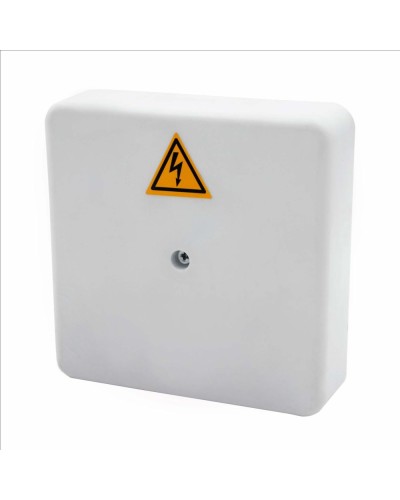 Коробка распределительная огнестойкая КРОПС-П2, IP41, габаритные размеры 100х100х30 мм, для кабелей сечением до 4 мм2, 2 клеммы КМ-Профиль (FRJB-KM-P2-4-02-КРОПС-IP41) в Домодедово Распределительные коробки Pintop.ru