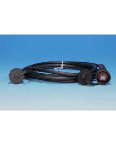 Патч-корд промышленный Hyperline PC-IE-LPM-UTP-RJ45-RJ45-C5e-10M-BK в Домодедово Патчкорды (медные) Pintop.ru