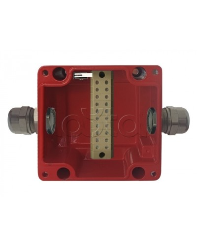 Коробка соединительная Магнито-контакт МКС 2ВК «МОРОЗ» цвет красный, с датчиком вскрытия корпуса (тампером), IP66/IP68 в Домодедово Распределительные коробки Pintop.ru