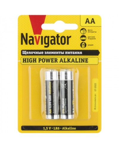 Элемент питания Navigator 94 752 NBT-NE-LR6-BP2 в Домодедово Электротехническое оборудование Pintop.ru
