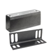 Замок электромагнитный Олевс М1-500 с уголком серебряный антик