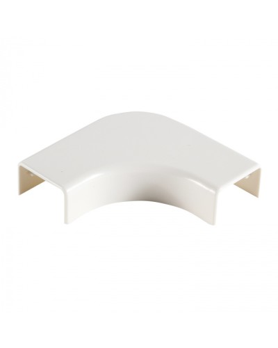 RML40/25 Угол 40х25мм плоский плавный ст.TIA (10шт) 1кор.=250шт. Экопласт в Домодедово Аксессуары для кабель-канала Pintop.ru