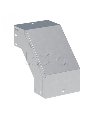 Угол 90 град. вертикальный внешний 100x600-1,2 мм HDZ EKF (vo90100600-1,2-HDZ) в Домодедово Аксессуары для лотков Pintop.ru