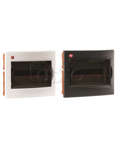 Щиток встраив.с двер.12мод.,IP41,бел., с клем.блок.1х87512 и замком DKC (81912) в Домодедово Распределительные коробки Pintop.ru