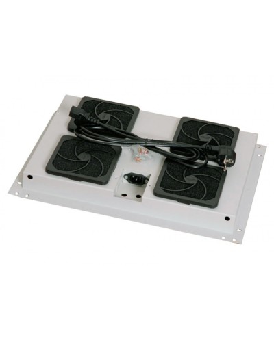 Панель вентиляционная с 4 вентиляторами Cabeus (TRAY-60) в Домодедово Вентиляторные модули Pintop.ru